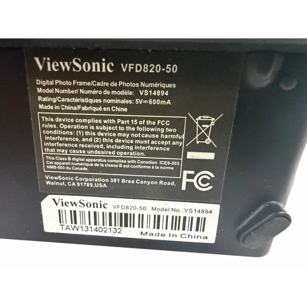 🆕ViewSonic VFD820-50 LED 8